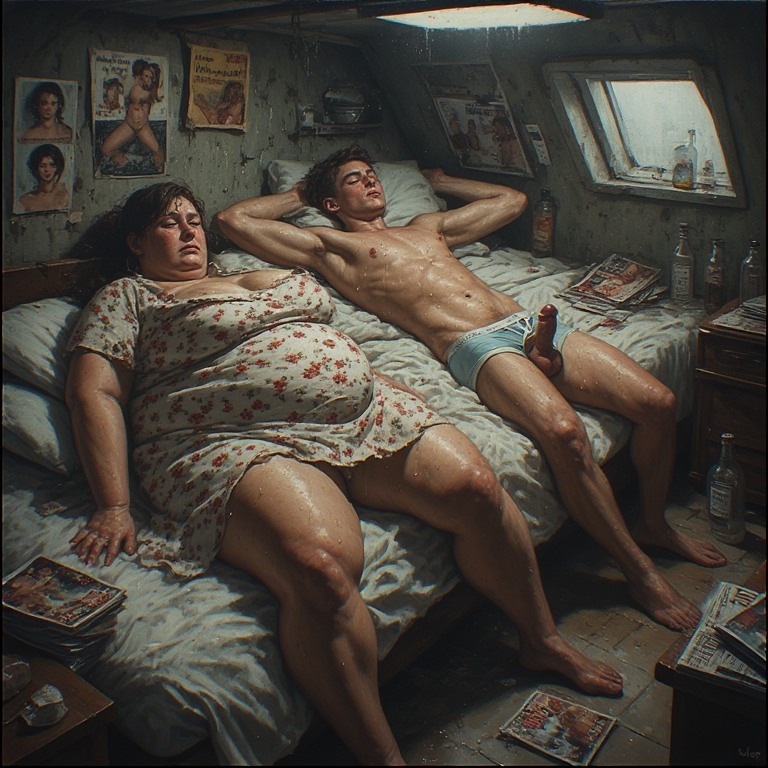 DutchCub surviving apocalypse with Fat Mature - p2 — 40
