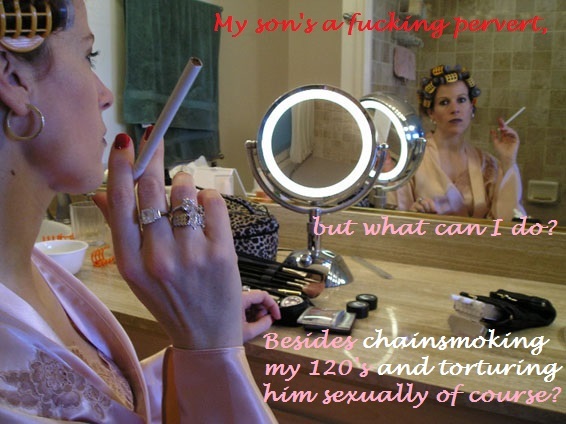 Smoking Darkside Incestuous Domme Mommy — 52