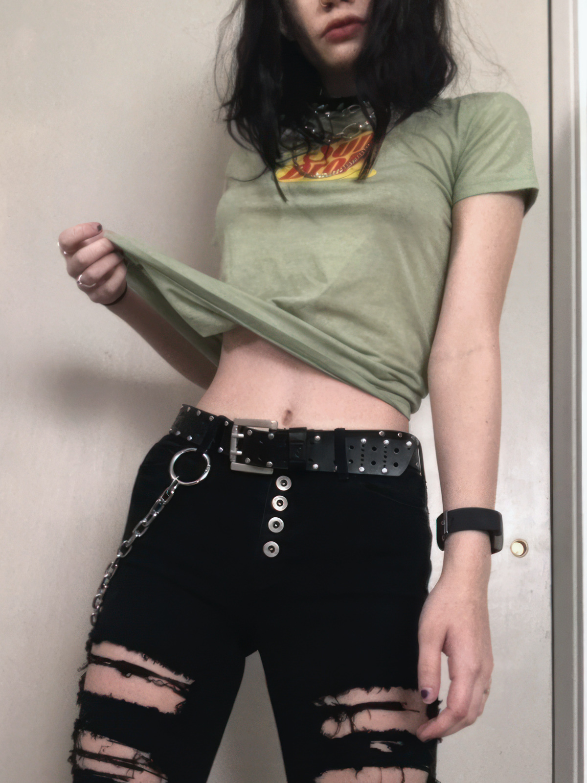 petite native american girl bella is a cute punk — 36