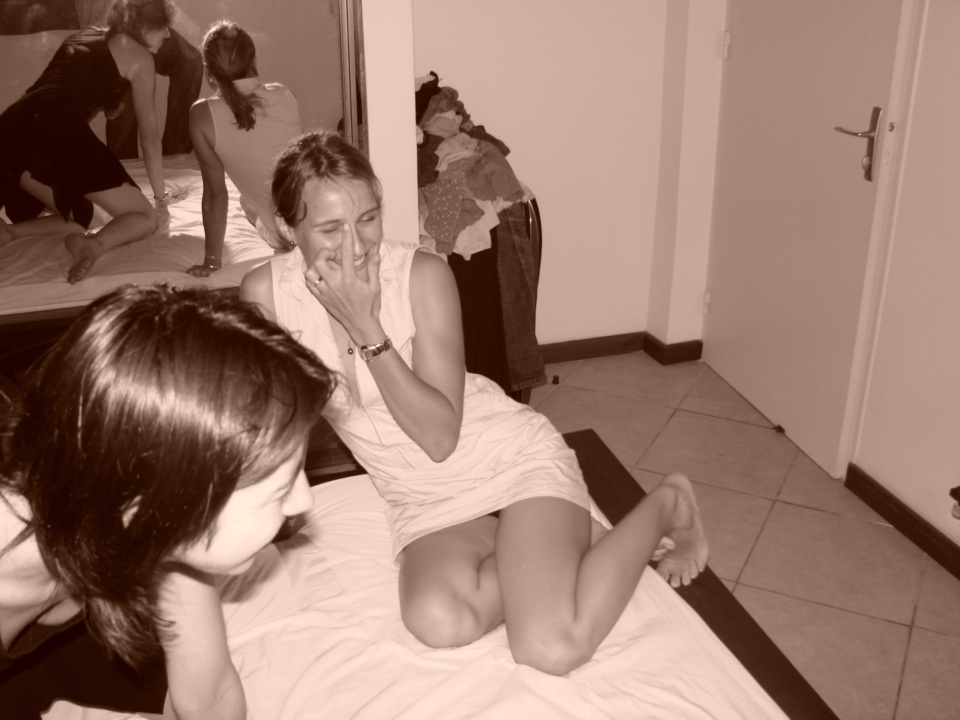 French wife swinger lesbian threesome part 1 — 41
