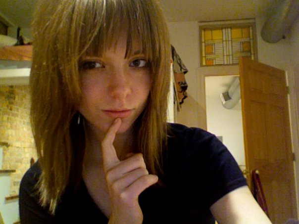 Bangs - full bangs - straight bangs — 7