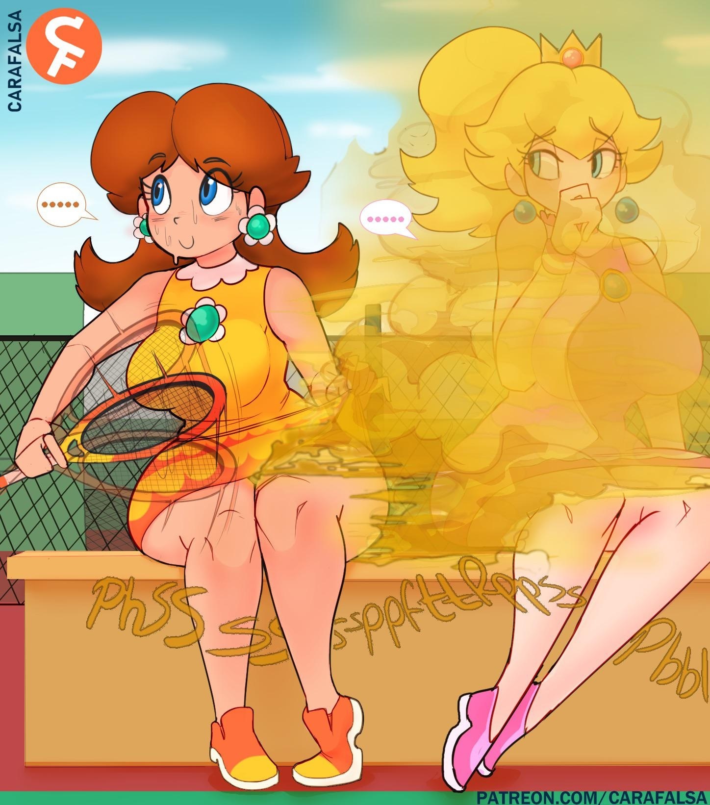Princess Daisy Farting and Pooping — 24