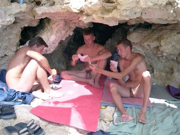 nude men at the beach — 8