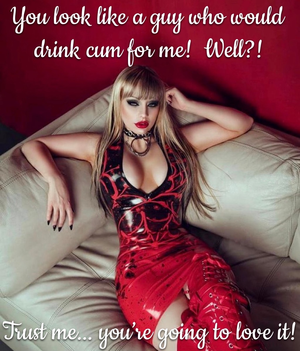 Cum fetish captions — 31