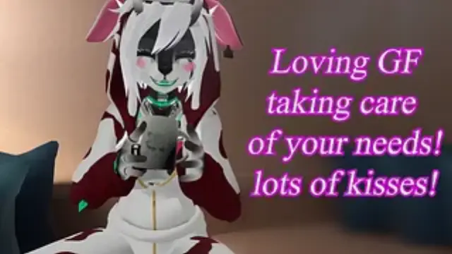 Getting back home after a stressfull long work day, while your GF awaits for you